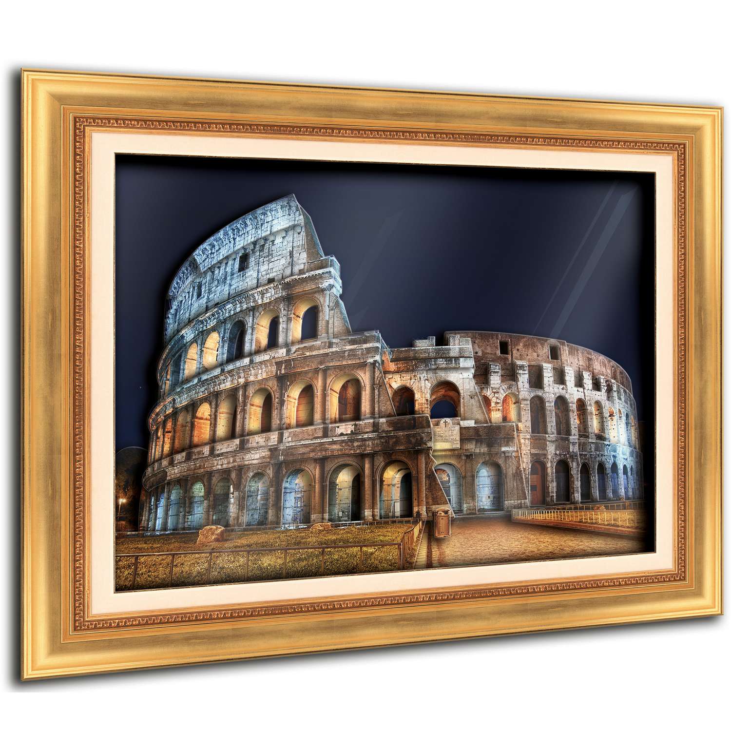 Набор для творчества VIZZLE Объемная картина Standart Римский Колизей - фото 1