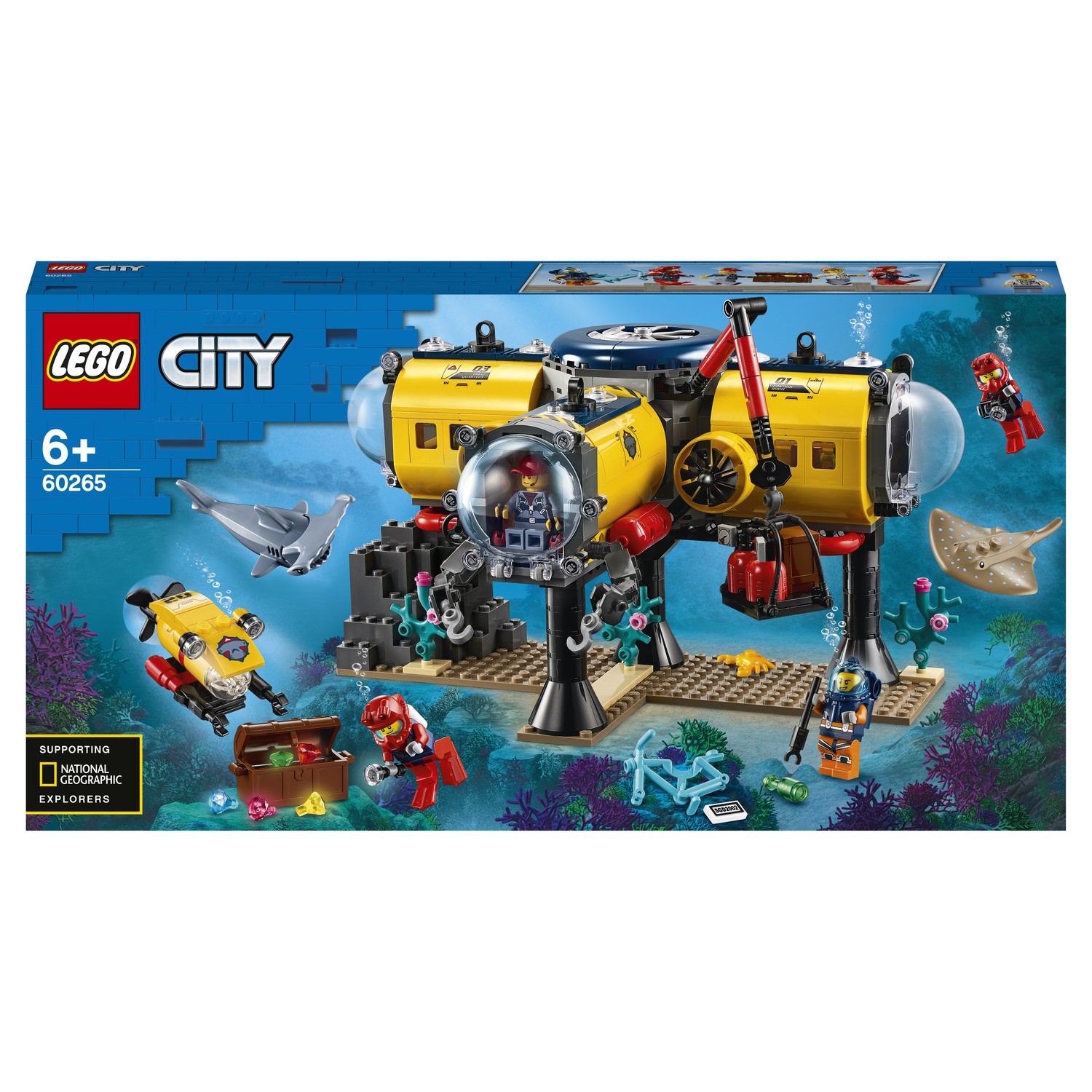 Конструктор LEGO City Исследовательская база 60265 купить по цене 5299 ₽ в  интернет-магазине Детский мир