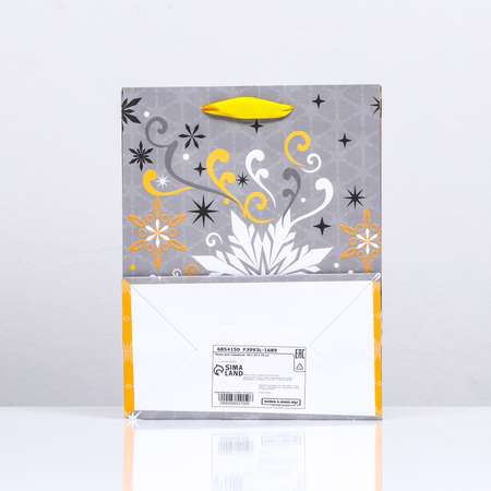 Пакет Sima-Land ламинированный «Снежинки» 18×23×10