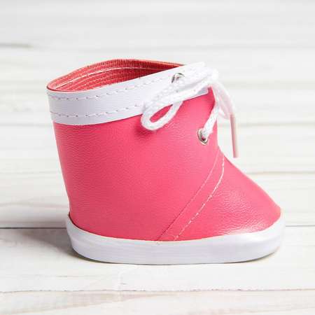 Ботинки Happy Valley для куклы «Завязки» длина подошвы 7 6 см 1 пара цвет розовый