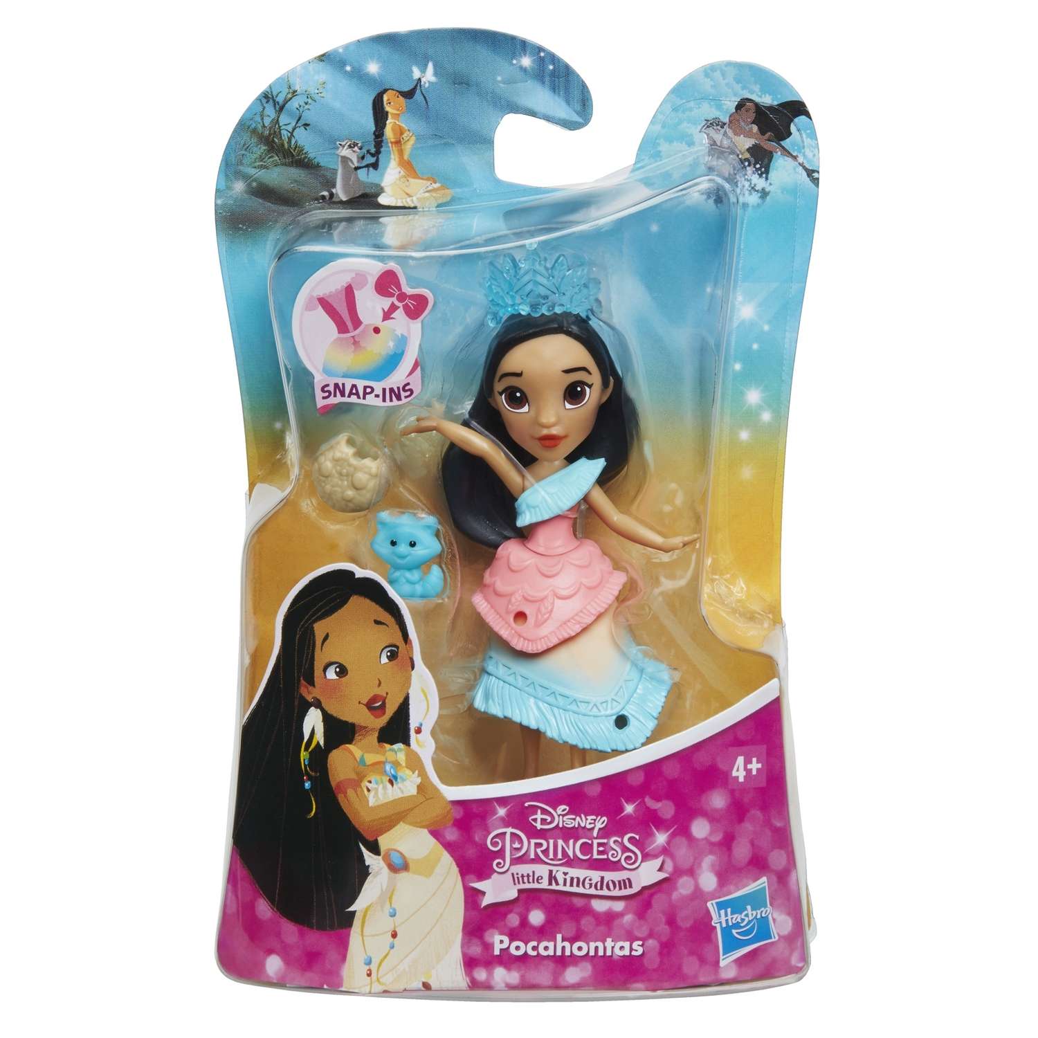 Мини кукла принцессы Princess Disney Princess Покахонтас (E0206) B5321EU4 - фото 2