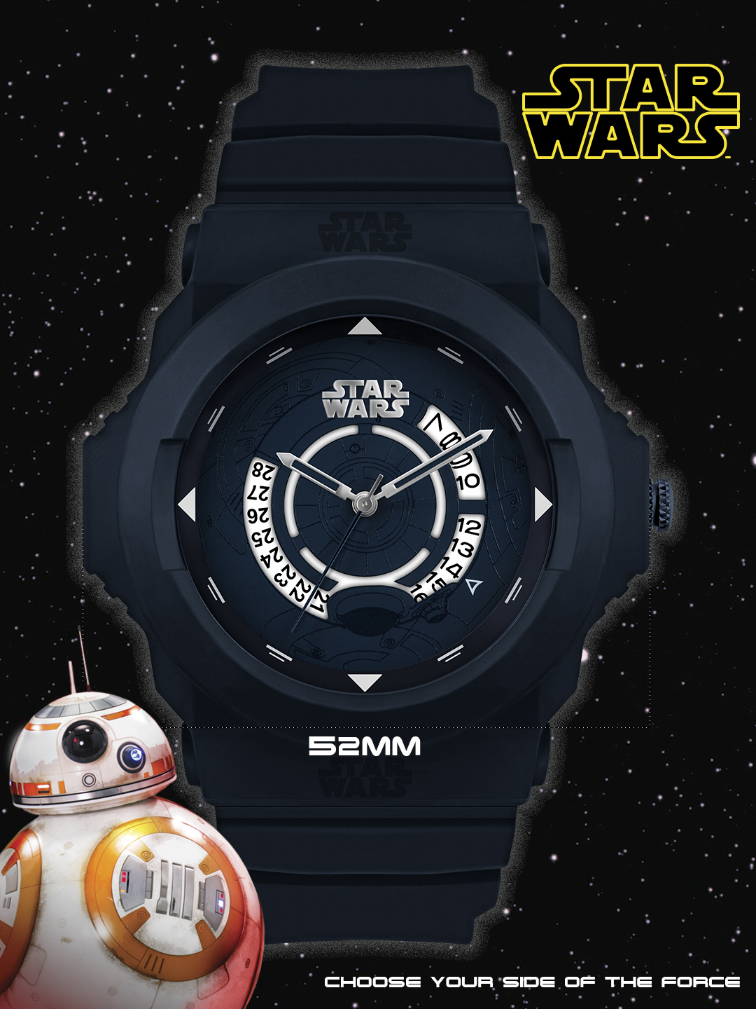 Кварцевые наручные часы Нестеров Star Wars SW70202BB - фото 1