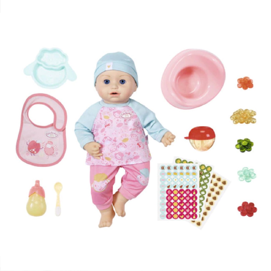 Кукла Zapf Creation Baby Annabell Кукла многофункциональная Время обеда 43 см 703-601 - фото 1