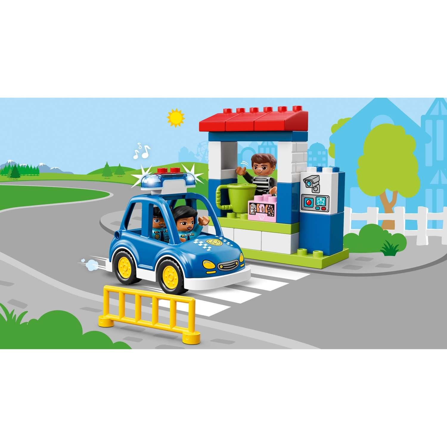 Конструктор LEGO DUPLO Town Полицейский участок 10902 - фото 6