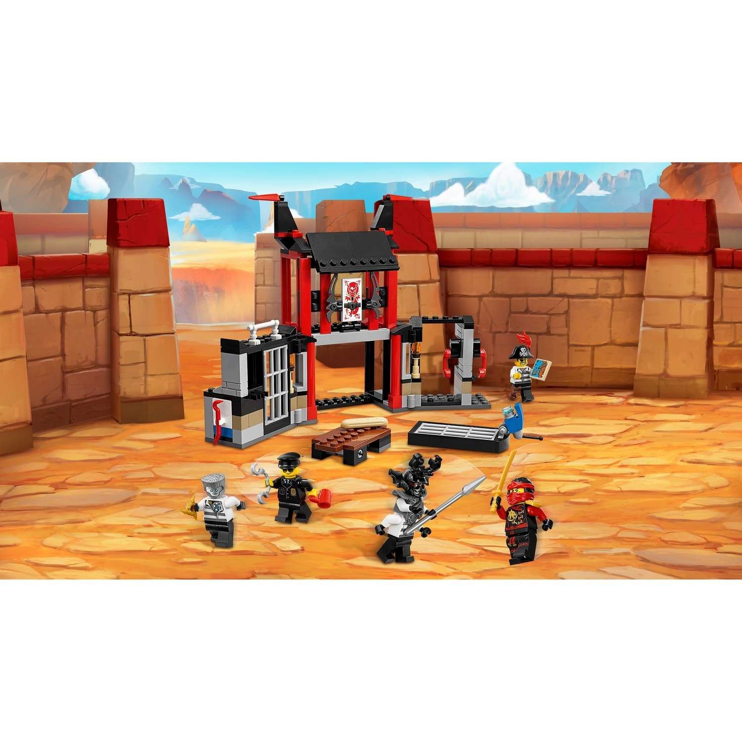 Конструктор LEGO Ninjago Побег из тюрьмы Криптариум (70591) - фото 5