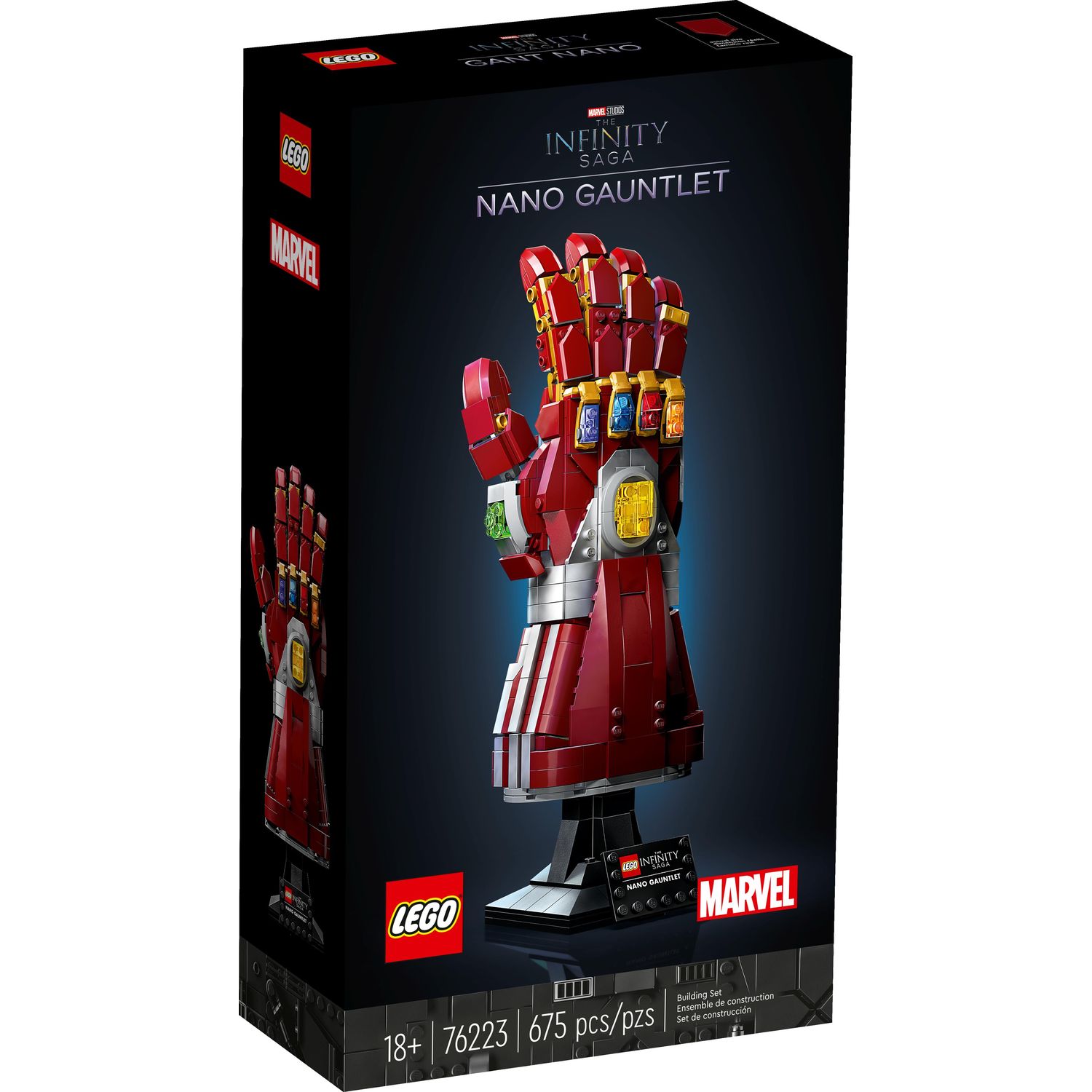 Конструктор LEGO Marvel Super Heroes Нано-перчатка 76223 купить по цене  13999 ₽ в интернет-магазине Детский мир