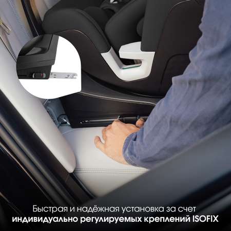 Детское автокресло Britax Roemer Swivel Space Black для детей с рождения до 7 лет