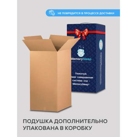 Подушка анатомическая MemorySleep Classic