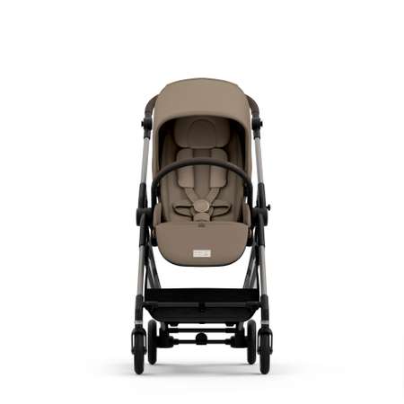 Коляская детская Cybex Melio Seashell Beige с дождевиком