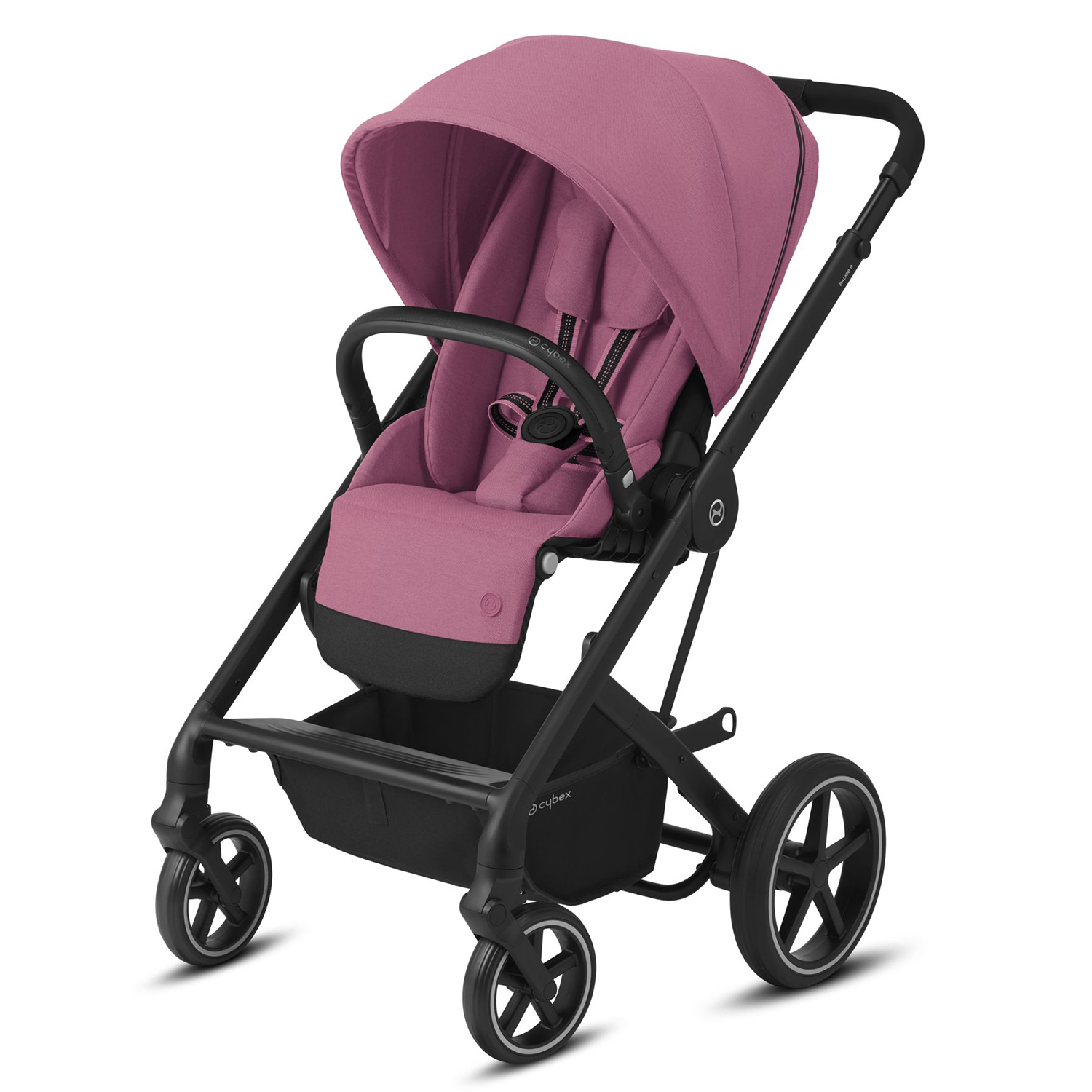 Коляска Cybex Balios S Lux BLK Magnolia Pink - фото 1