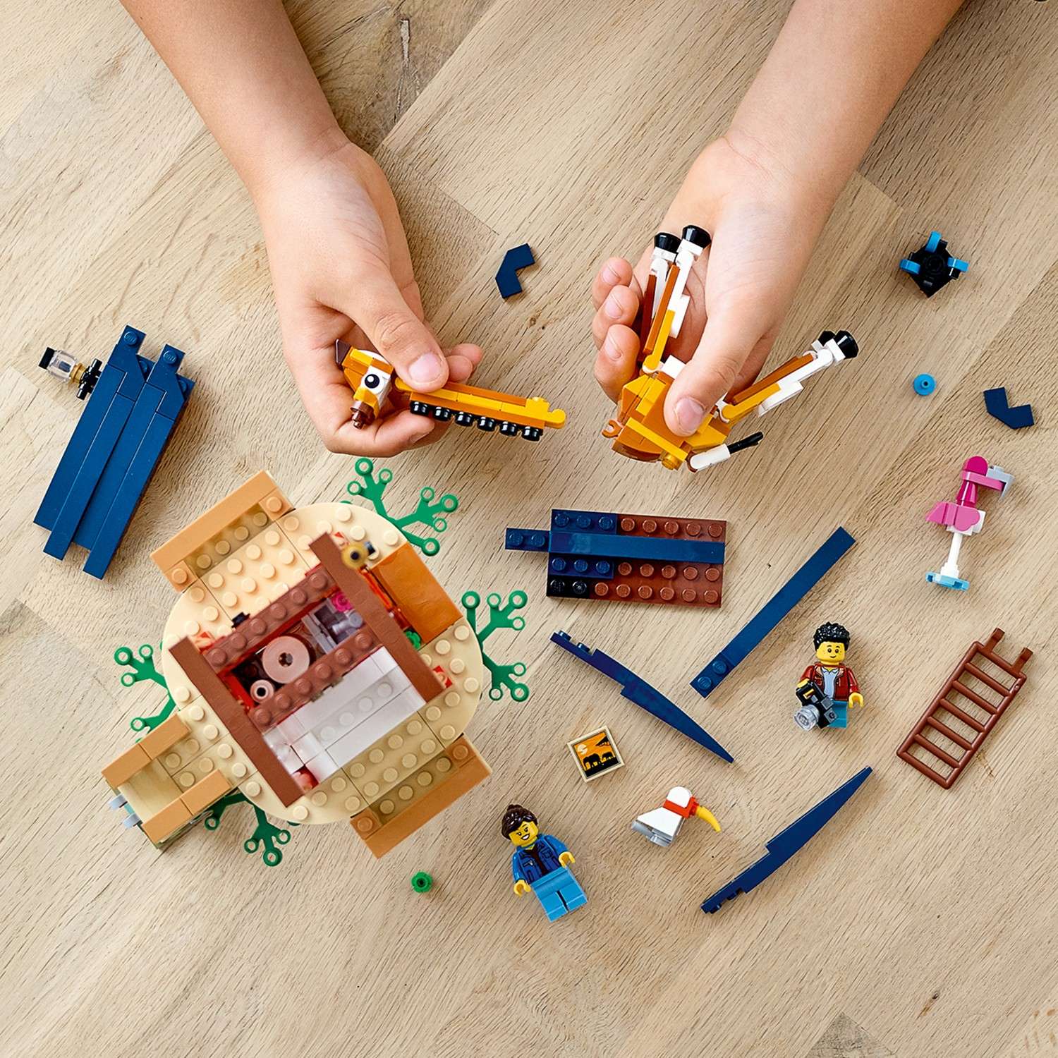 Конструктор LEGO Creator Домик на дереве для сафари 31116 - фото 9