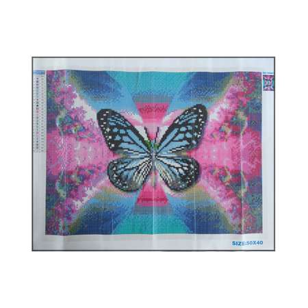 Алмазная мозаика Seichi Бабочка 40х50 см