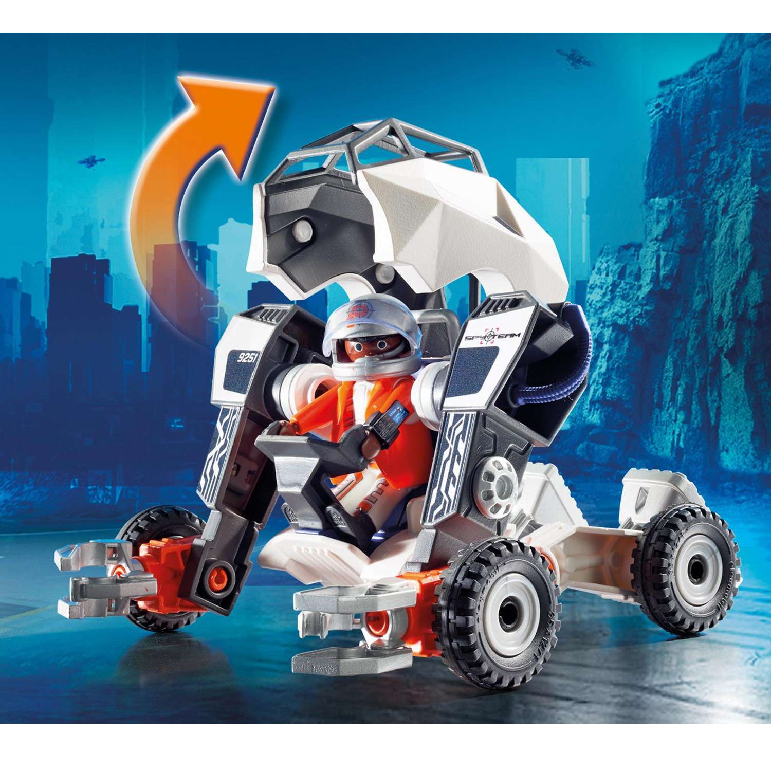 Конструктор Playmobil Робот агента 9251pm - фото 6
