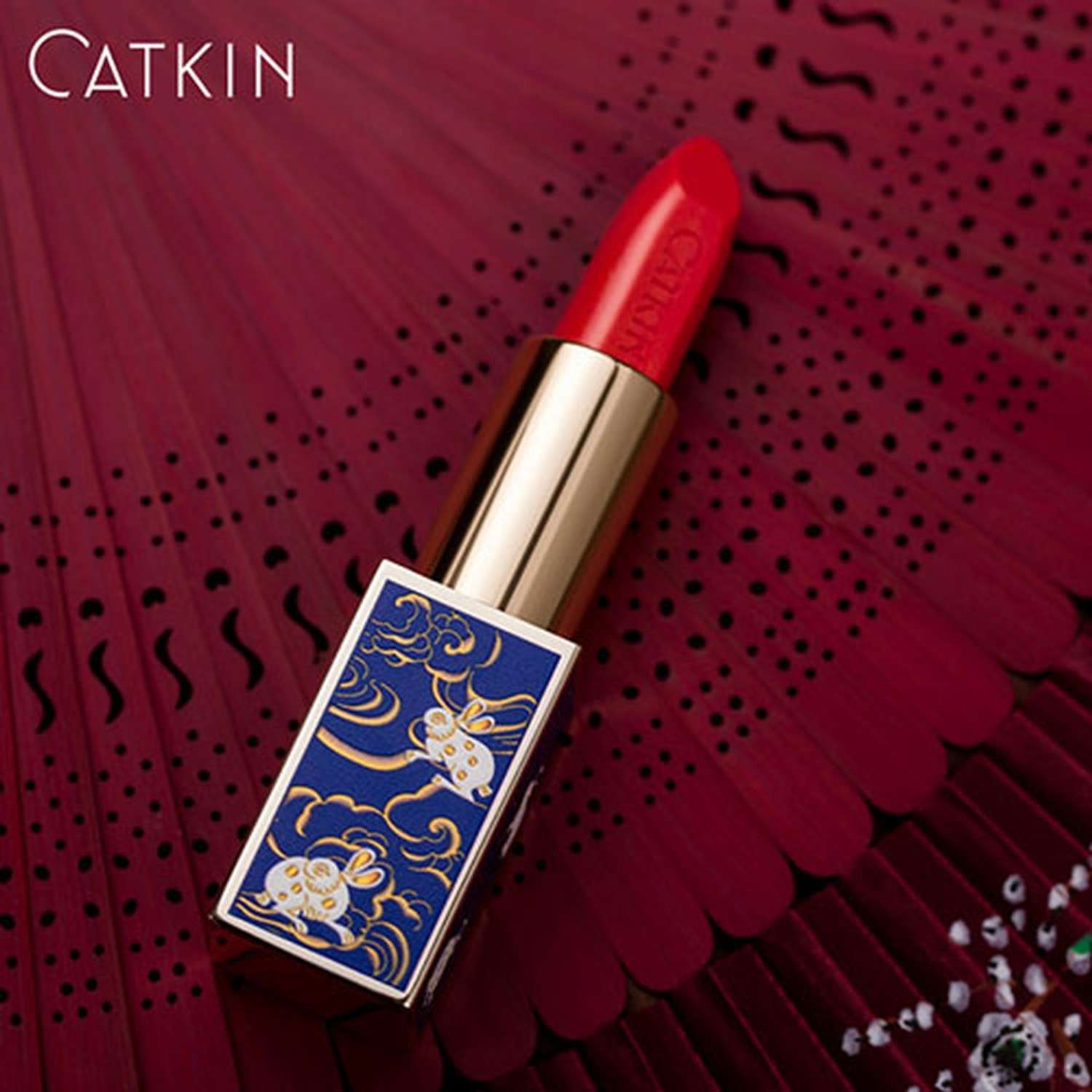 Помада для губ CATKIN Moisturizing lipstick тон cp133 camellia увлажняющая - фото 8