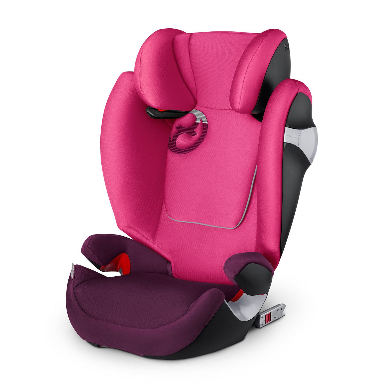 Автокресло Cybex II/III Solution M-Fix Mystic Pink - фото 1