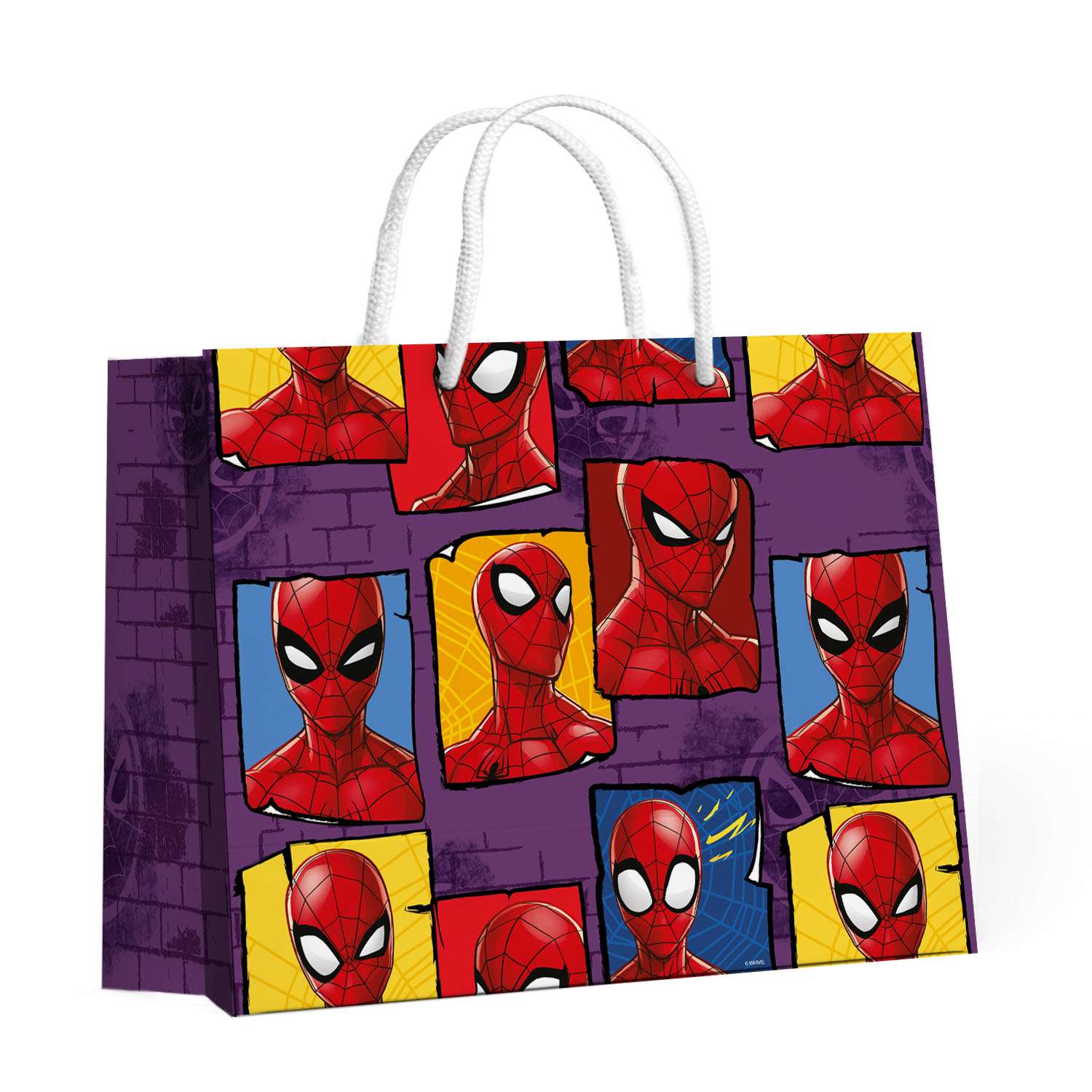 Пакет подарочный ND PLAY Spiderman 40*30*14cм 299874 - фото 3