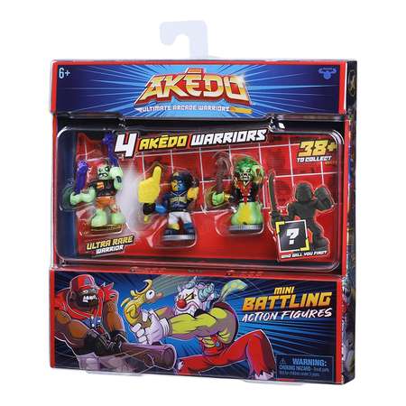 Набор игровой Akedo 5 коллекционный 4фигурки 39457