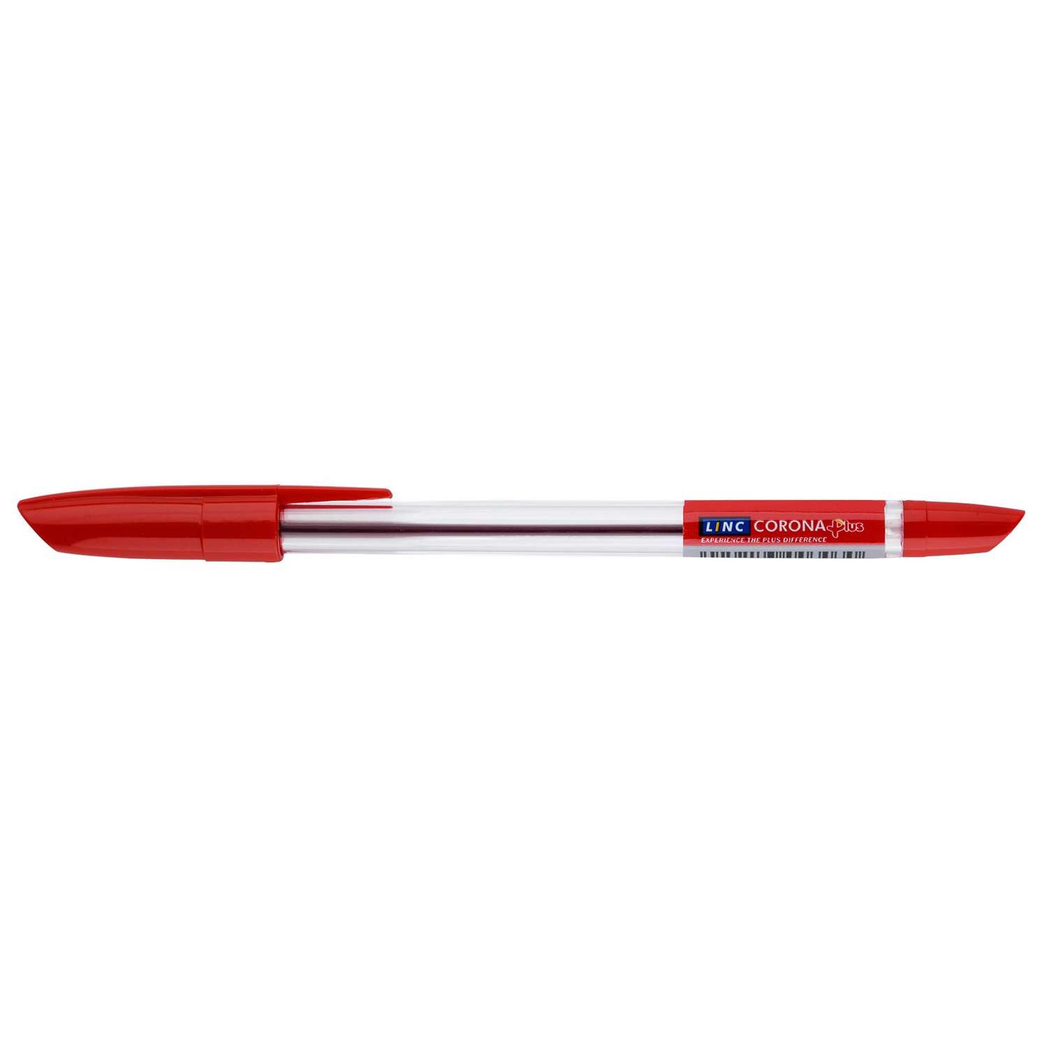 Ручки LINC Набор шариковых CORONA PLUS красные чернила 50 штук - фото 3