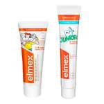 Набор зубных паст Elmex Для детей 2-6 и 6-12 лет 2 шт.