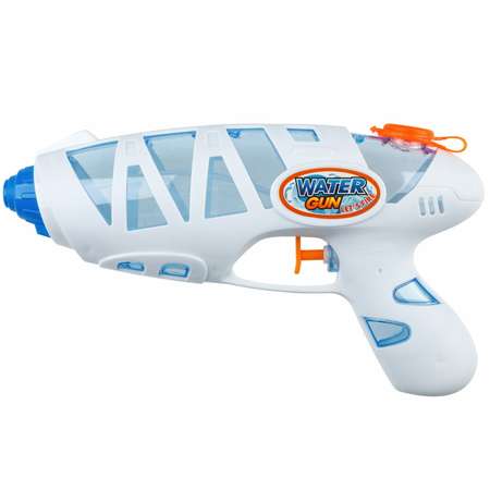 Водяной пистолет Аквамания 1TOY детское игрушечное оружие для мальчиков и девочек белый