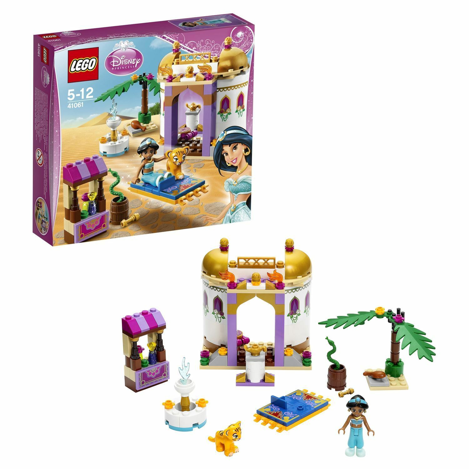 Конструктор LEGO Disney Princess Экзотический дворец Жасмин (41061) купить  по цене 999 ₽ в интернет-магазине Детский мир