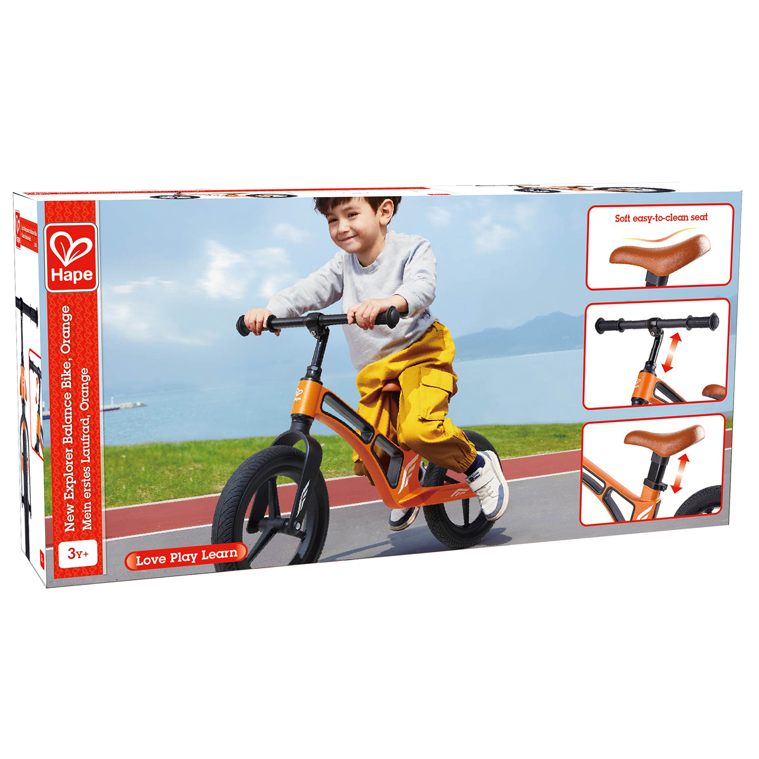 Беговел Hape New Explorer оранжевый - фото 12