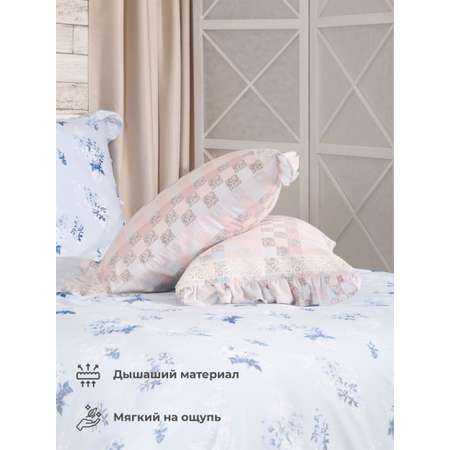 Комплект постельного белья Mona Liza 2спальный. ML Premium Provence 2023 сатин blue