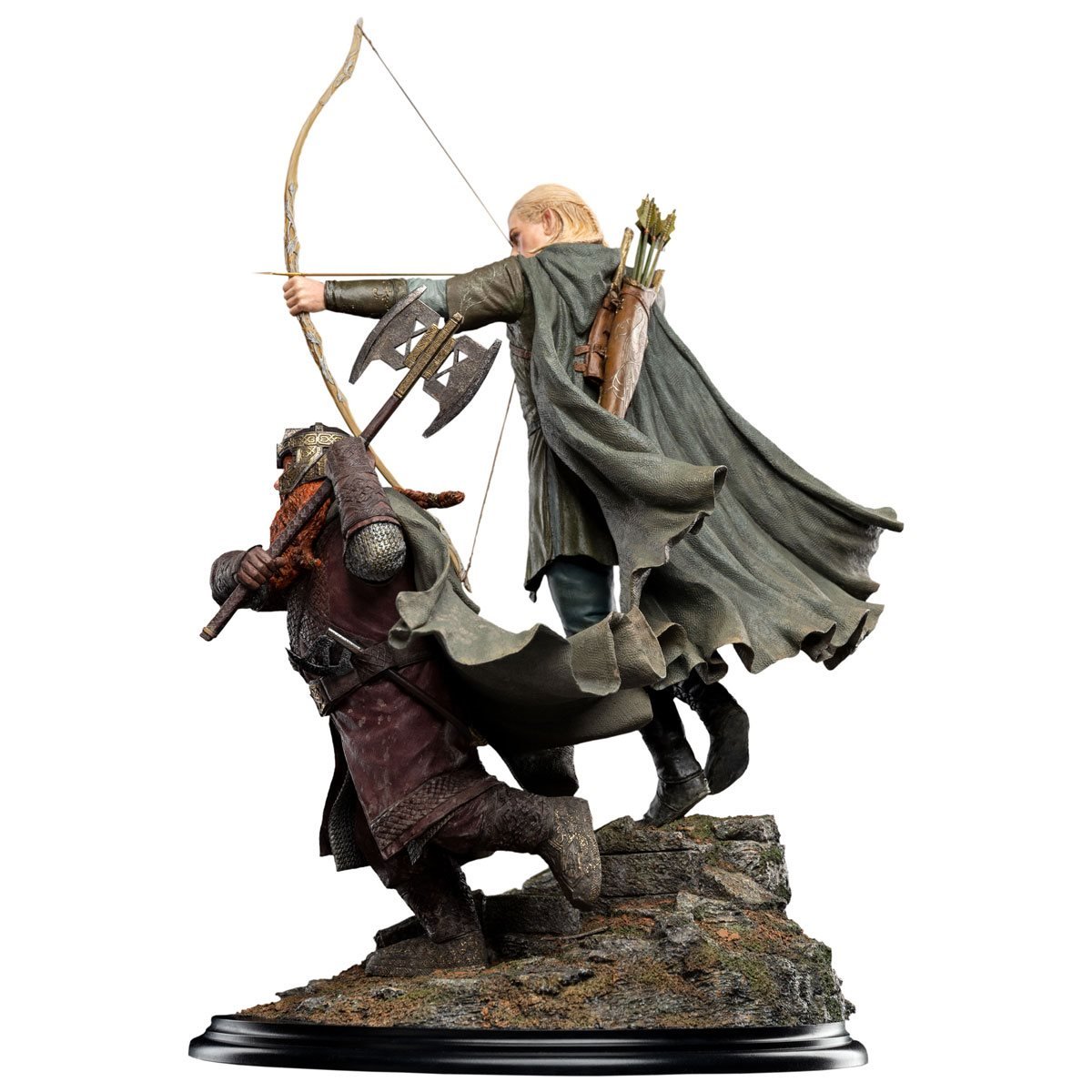 Статуэтка The Lord of the Rings Коллекционная Legolas and Gimli at Amon Hen 1/6 Scale - фото 3