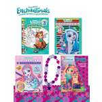 Комплект Enchantimals Раскраски 3 шт+ Книжка с головомками+ Набор Создай украшение