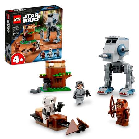 Конструктор детский LEGO Star Wars Шагоход AT-ST 75332