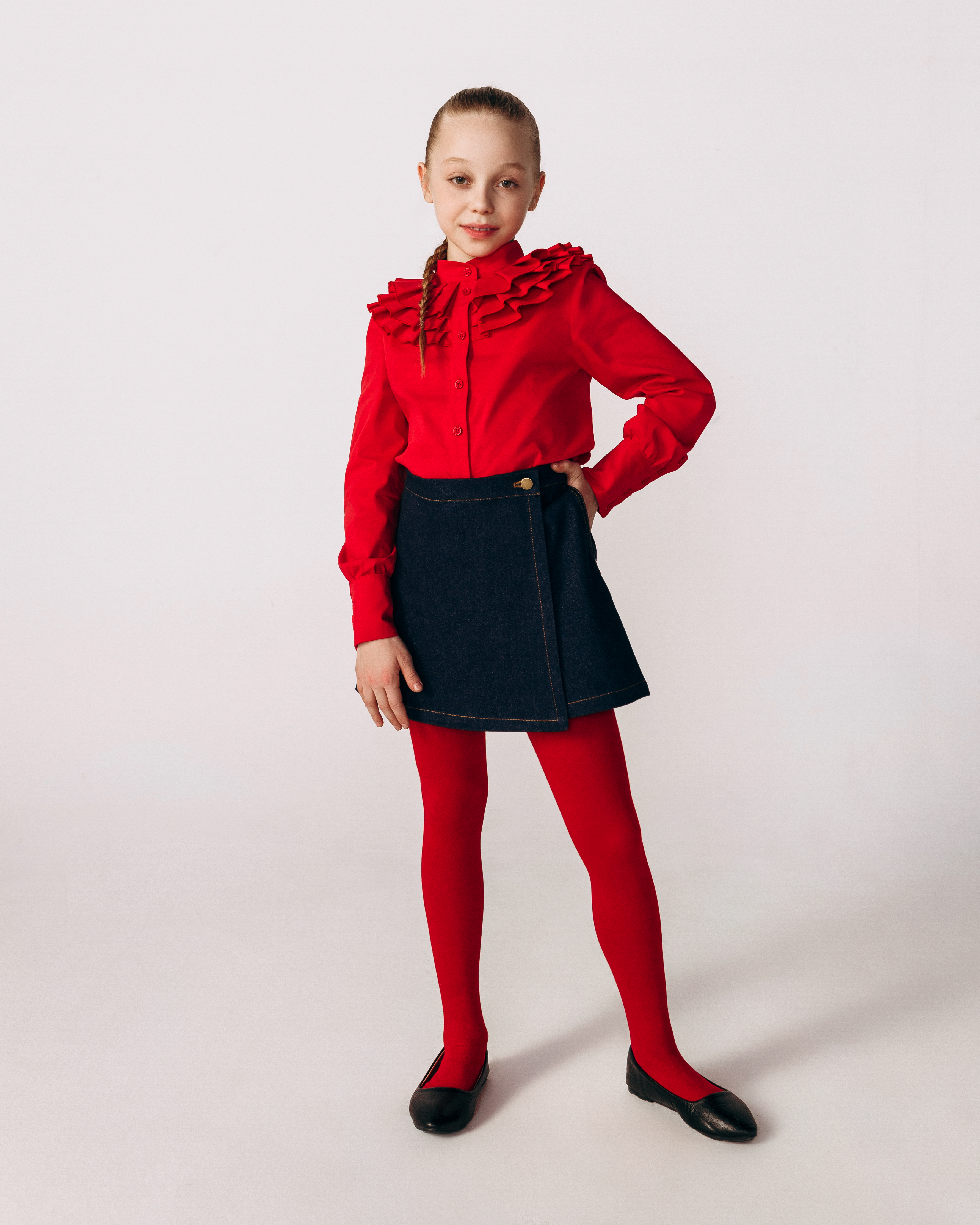 Блузка KATEES KIDS FW23D92/21 - фото 2