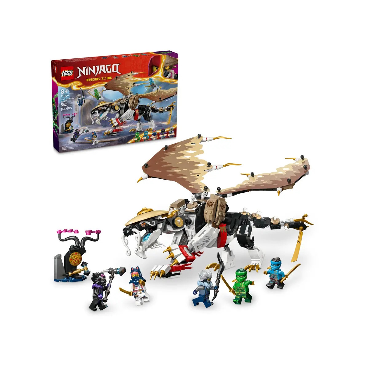 Конструктор LEGO NINJAGO 71809 Эгалт - повелитель драконов