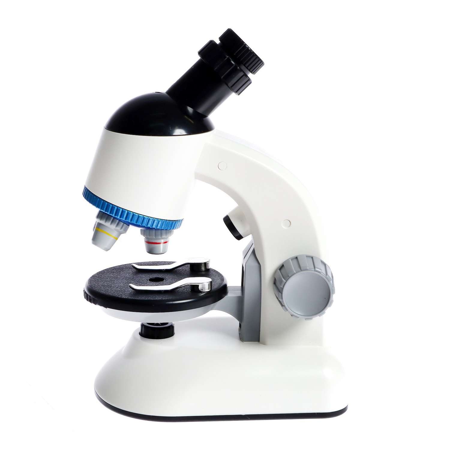 Игровой набор Эврики «Лабораторный микроскоп» вращающийся объектив с подсветкой увеличение X40 100 400 - фото 3