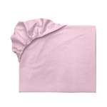 Простыня Primavelle на резинке детская из перкали 80х130х20 см розовая
