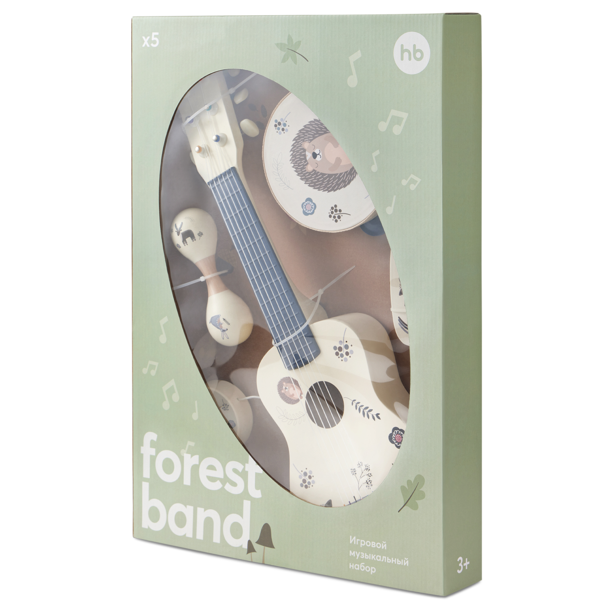 Набор музыкальных инструментов Happy Baby Forest Band детский - фото 38