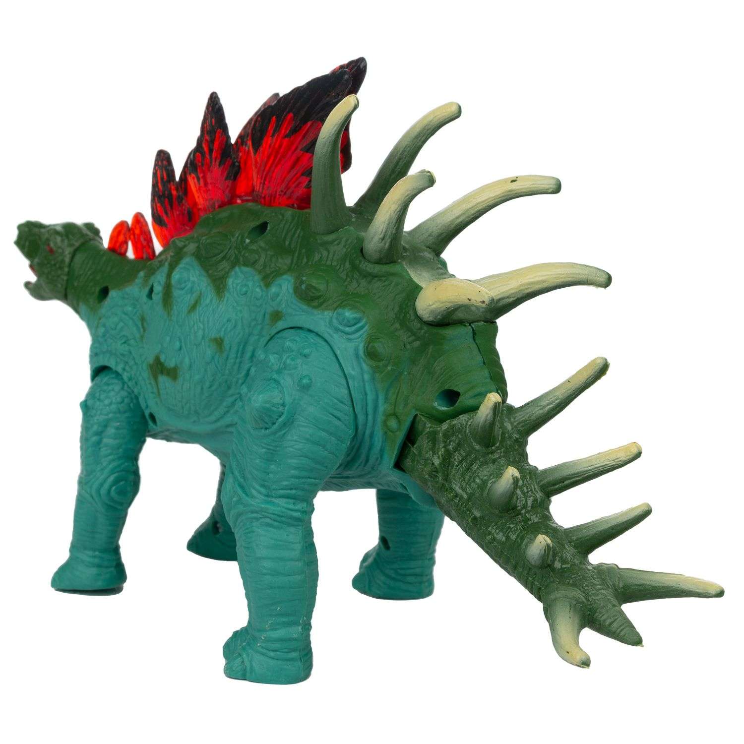 Набор игровой KiddiePlay Динозавр стегозавр с джипом 12628 - фото 8
