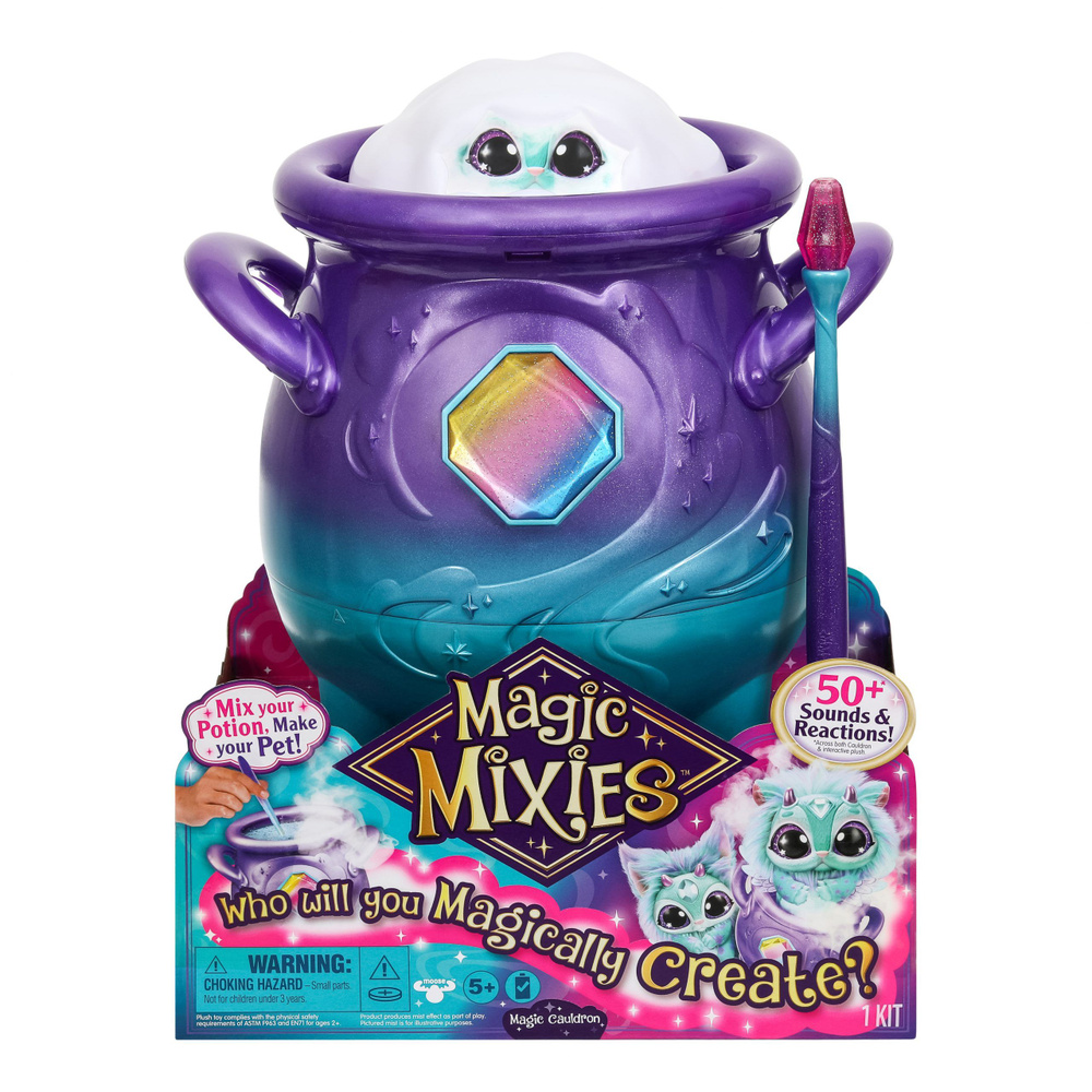 Игровой набор Magic Mixies Интерактивная игрушка Волшебный котел голубой - фото 9