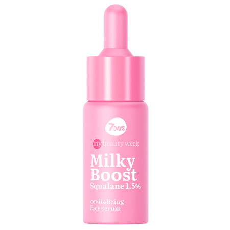 Сыворотка для лица 7DAYS Milky boost squalane 1.5% восстанавливающая