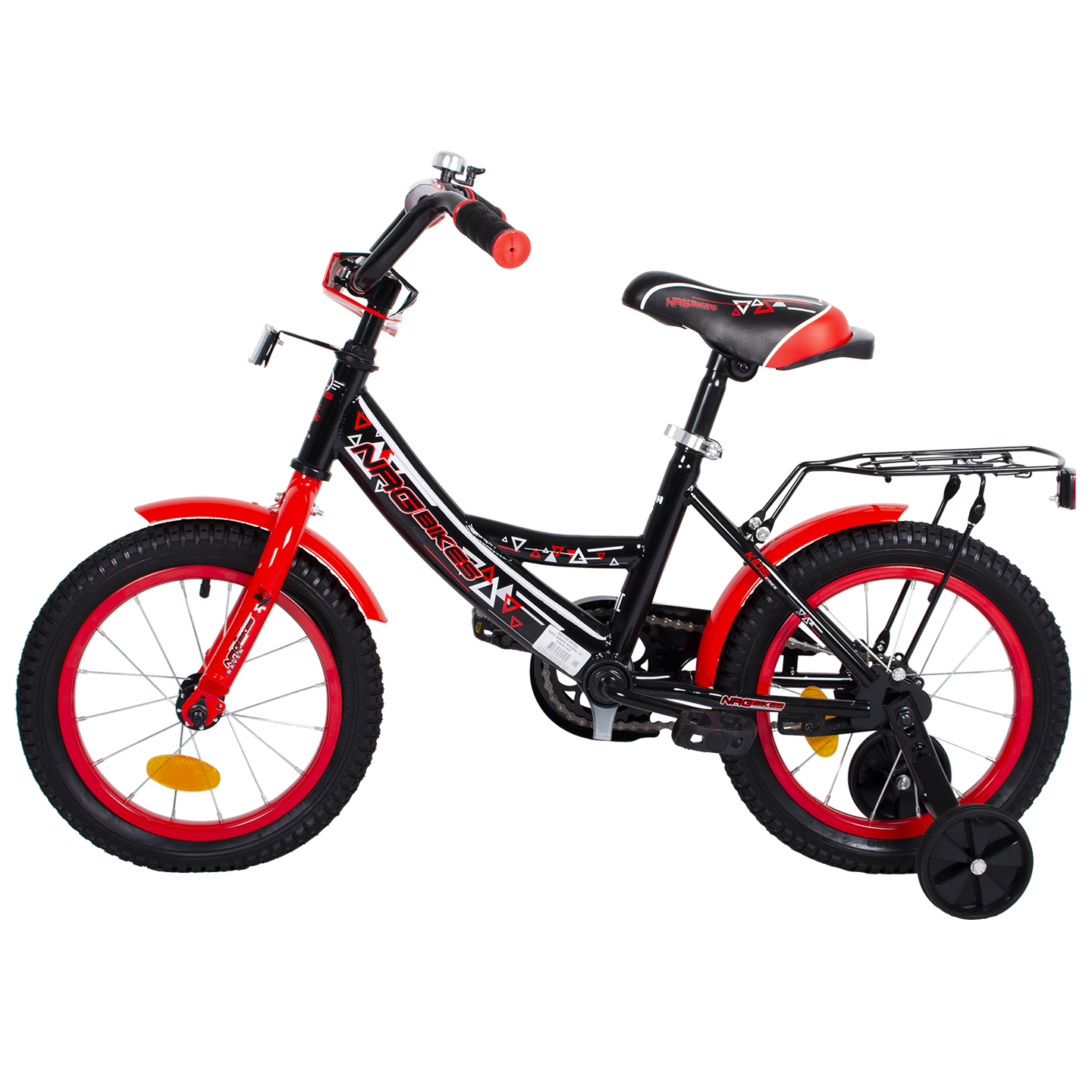 Велосипед NRG BIKES RAVОN 14 black-red - фото 10