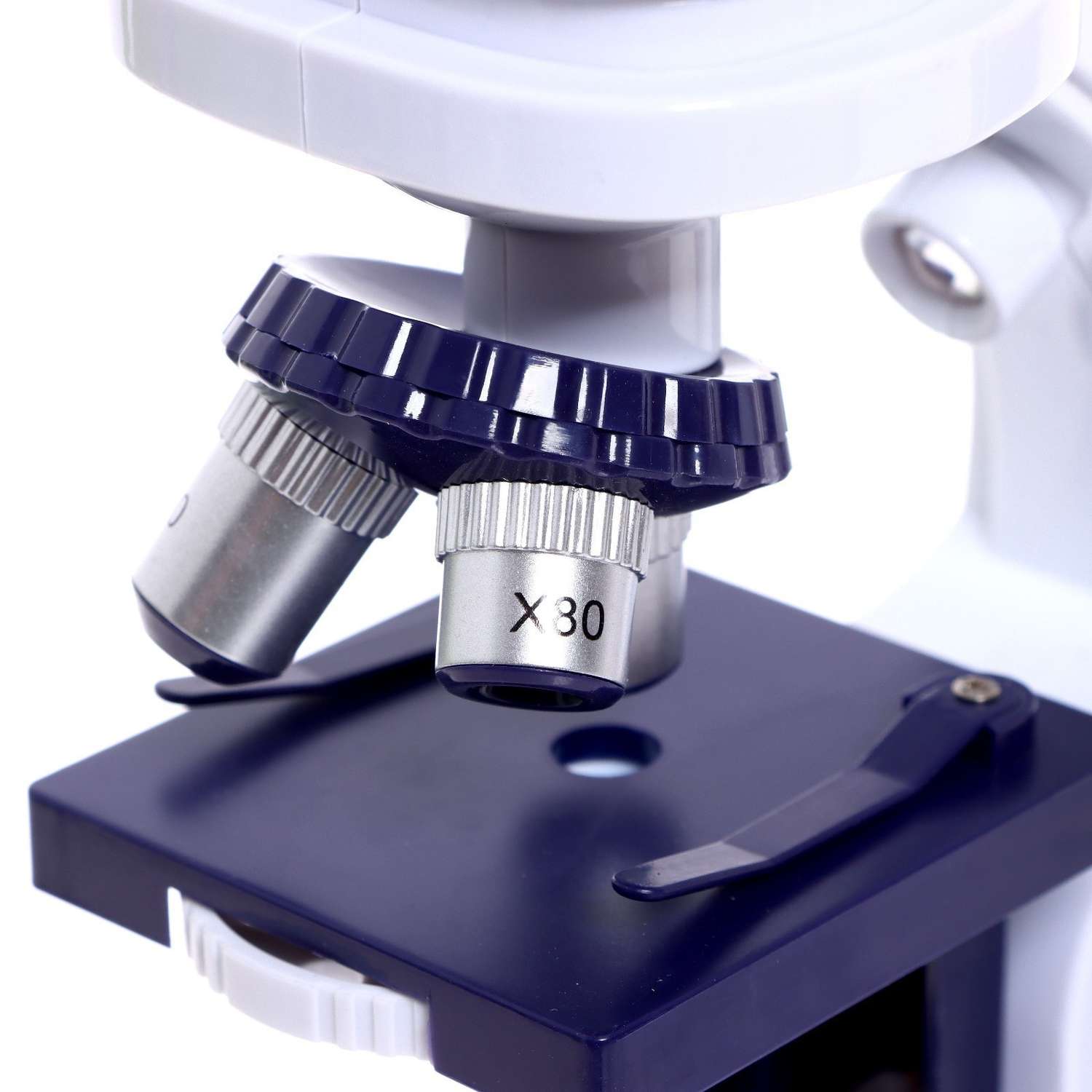 Микроскоп Эврики «Юный биолог» увеличение х80 х200 х450 с подсветкой - фото 11