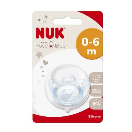 Пустышка Nuk Baby с 0месяцев Blue в ассортименте 10730084