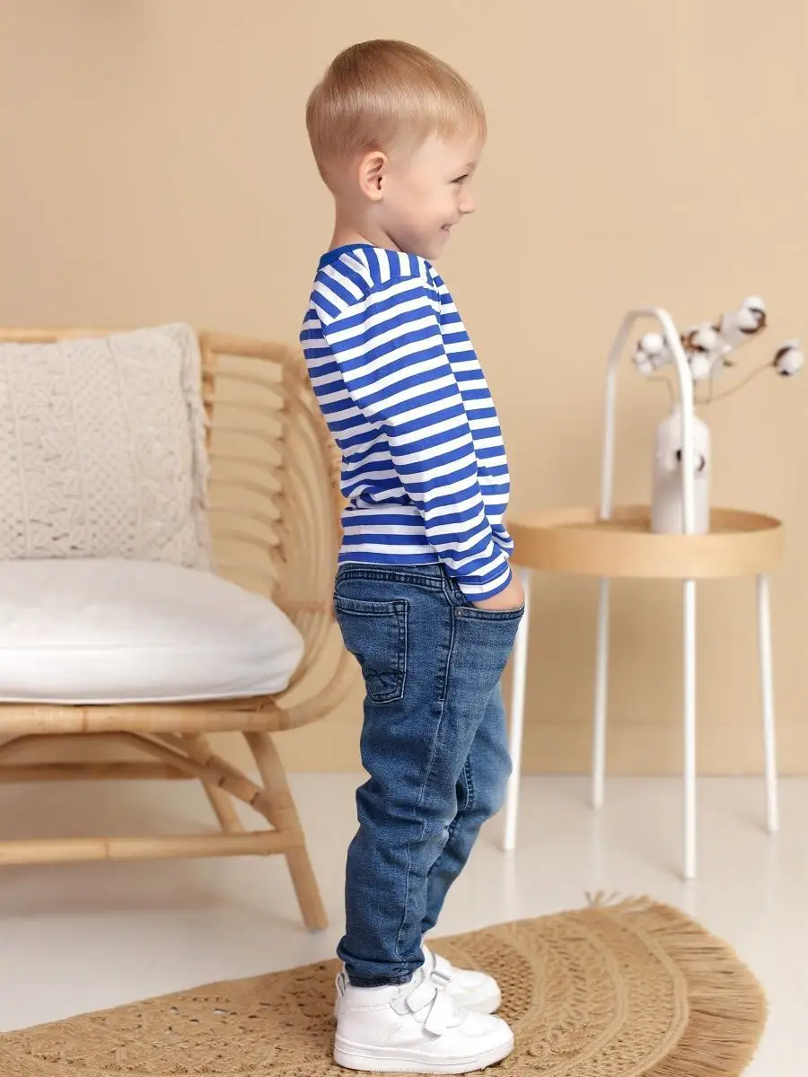 Лонгслив Babycollection lng001/sph/k1/003/p1*uсиний белый - фото 8