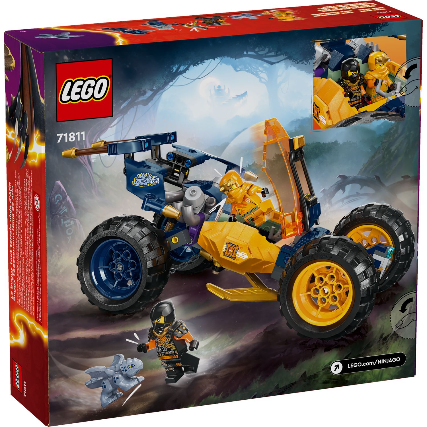 Конструктор LEGO NINJAGO 71811 Внедорожник Арина