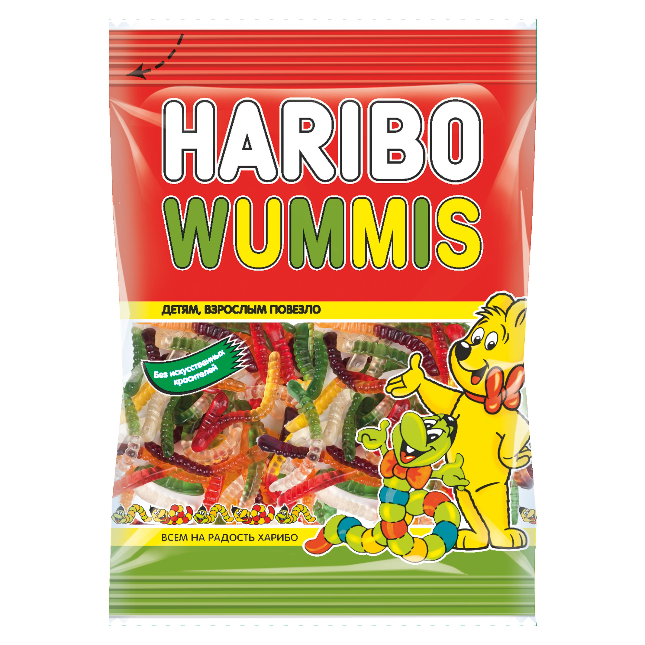 Мармелад жевательный <b>HARIBO</b> Червячки Вуммис 70г - фото 1. 