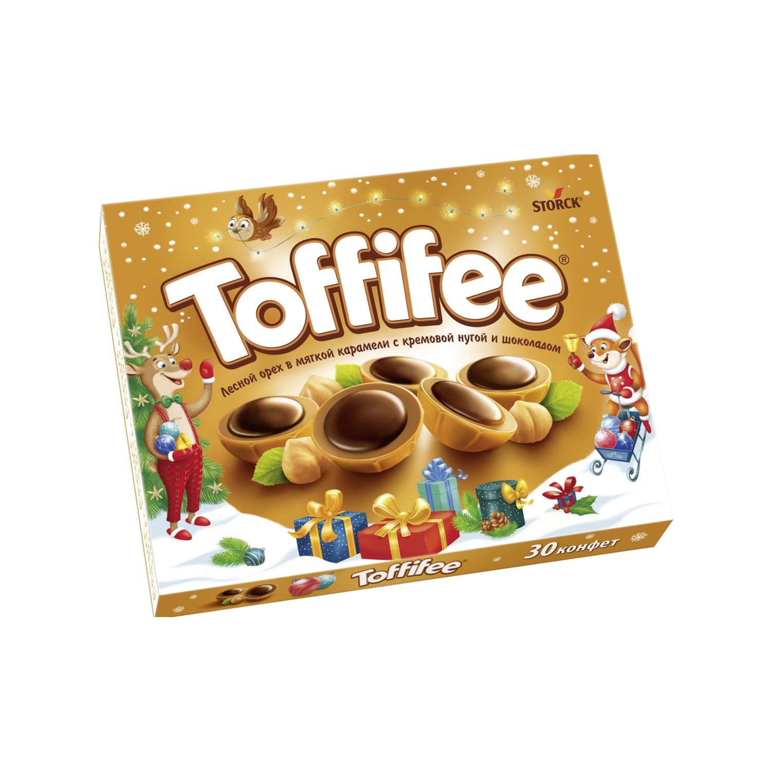 Набор конфет Toffifee Сани 250г - фото 1