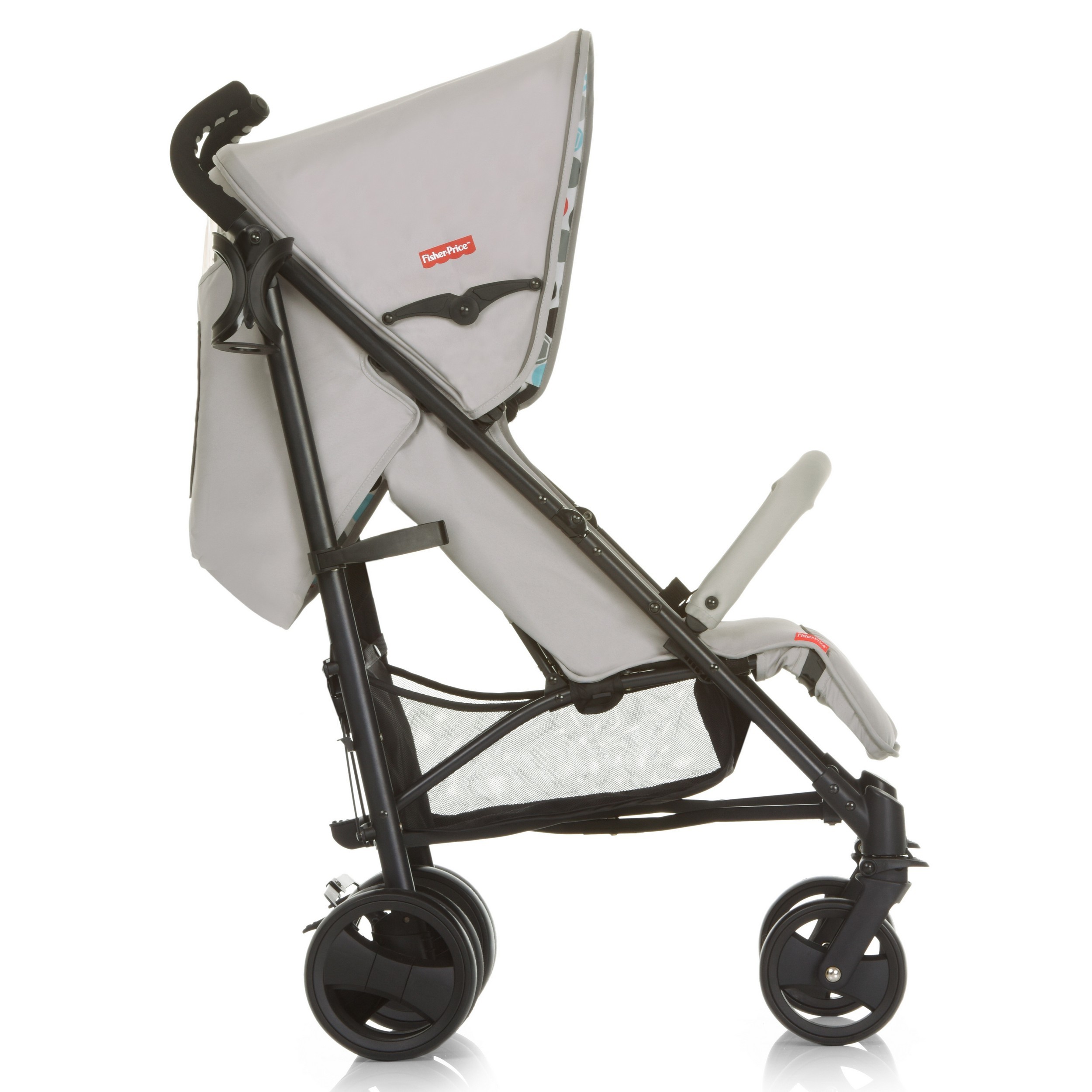 Коляска прогулочная Fisher Price Venice Gumball Grey - фото 3