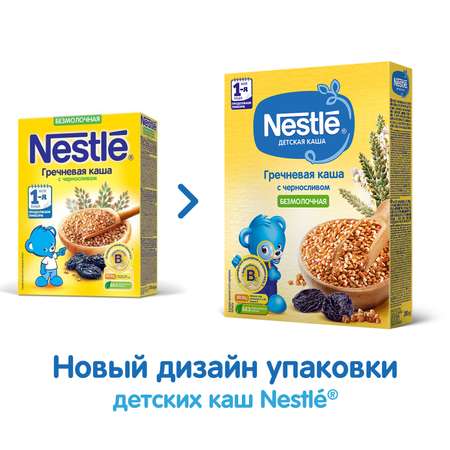 Каша Nestle безмолочная гречка-чернослив 200г с 5месяцев