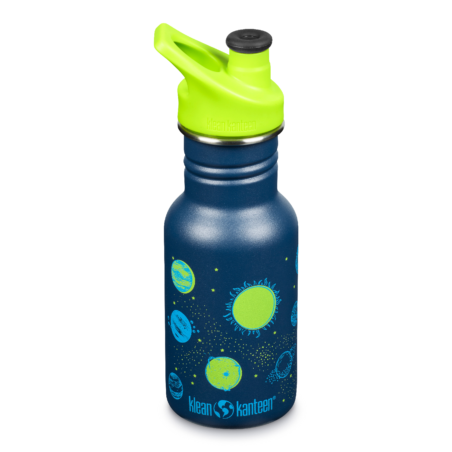 Детская бутылка Klean Kanteen Kid Classic Narrow Sport 12oz Planets 355 мл - фото 1