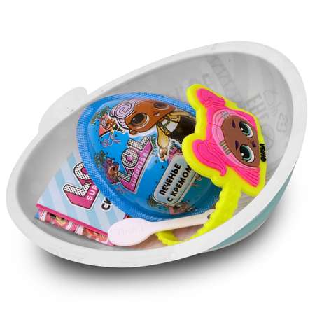 Яйцо L.O.L. Surprise! с печеньем и кремом 15г +игрушка в непрозрачной упаковке (Сюрприз)