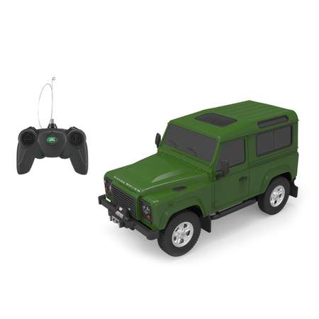 Машина Rastar РУ 1:24 Land Rover Defender Зеленая 78500